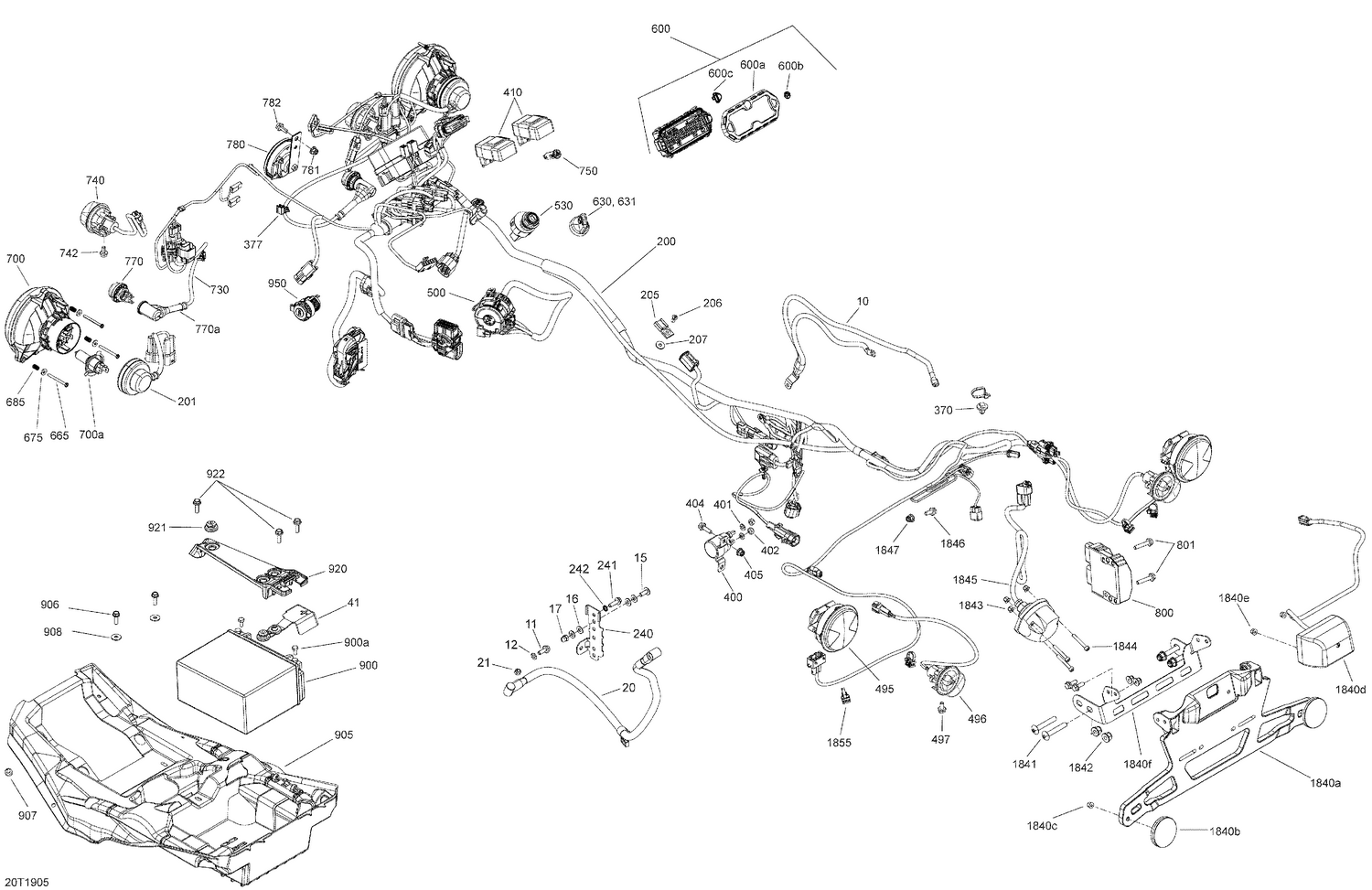 10- Electrical - 570 EFI - Package PRO