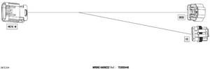 08- Electric - Key Wiring Harness - 710008905 Schematic