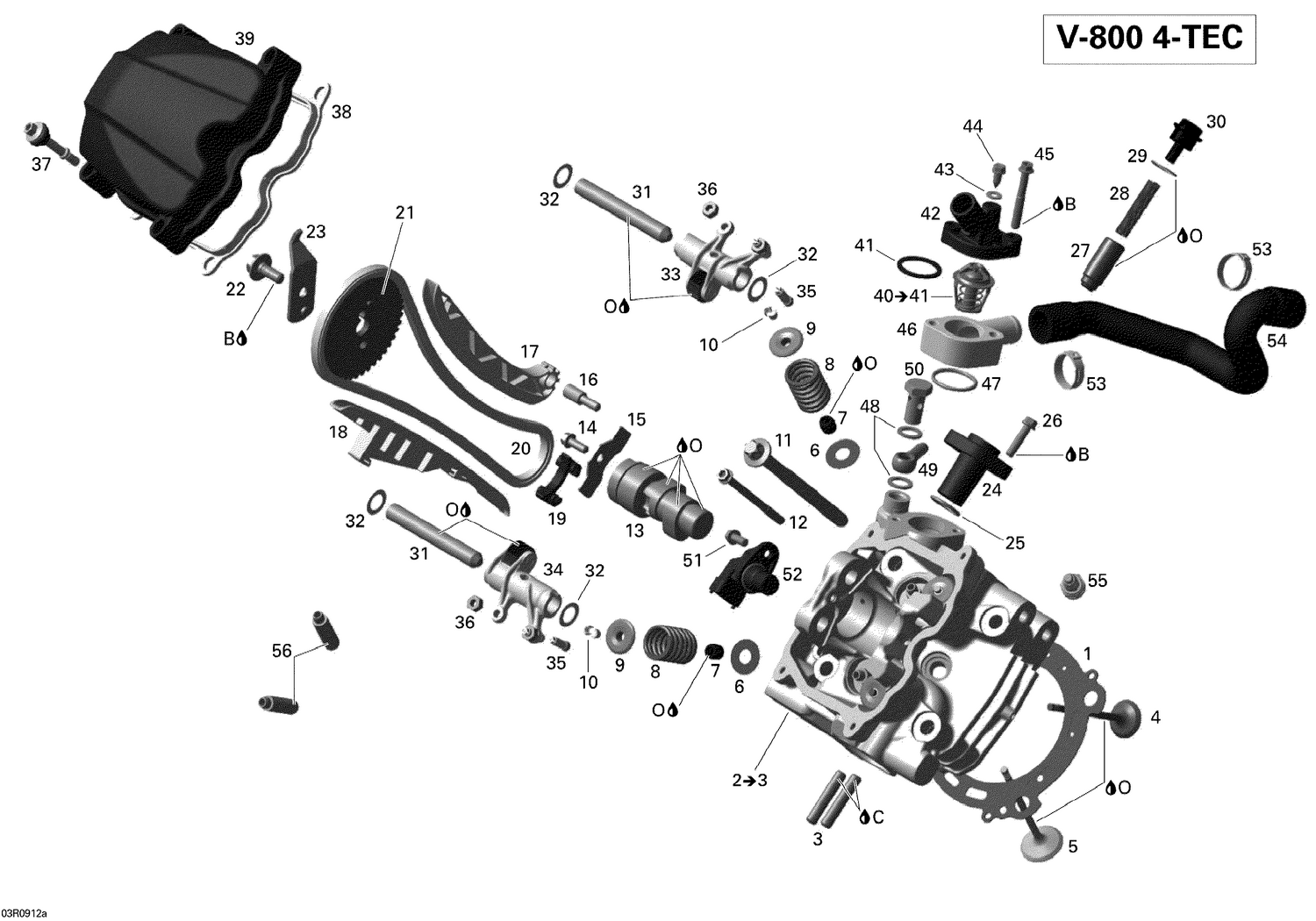 01- Cylinder Head, Front