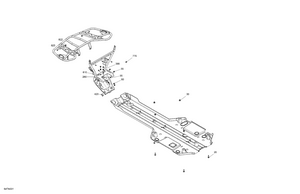 07- Body - Skid Plate Schematic