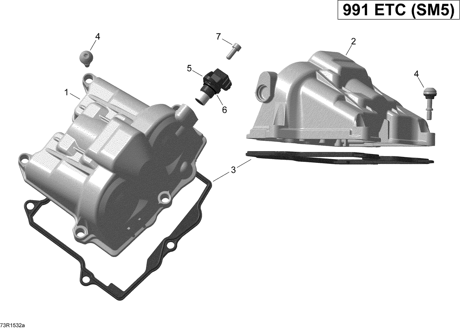 01- Valve Cover _73R1532a