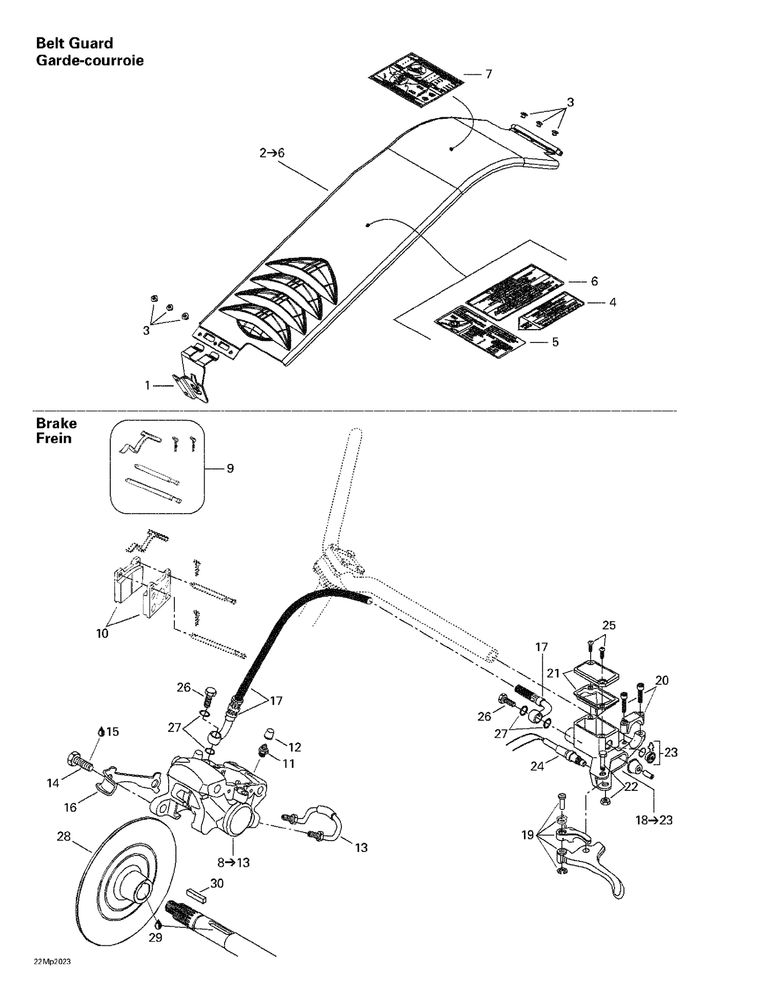 06- Hydraulic Brake And Belt Guard