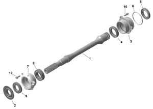 01- Rotax - Drive Shaft Schematic