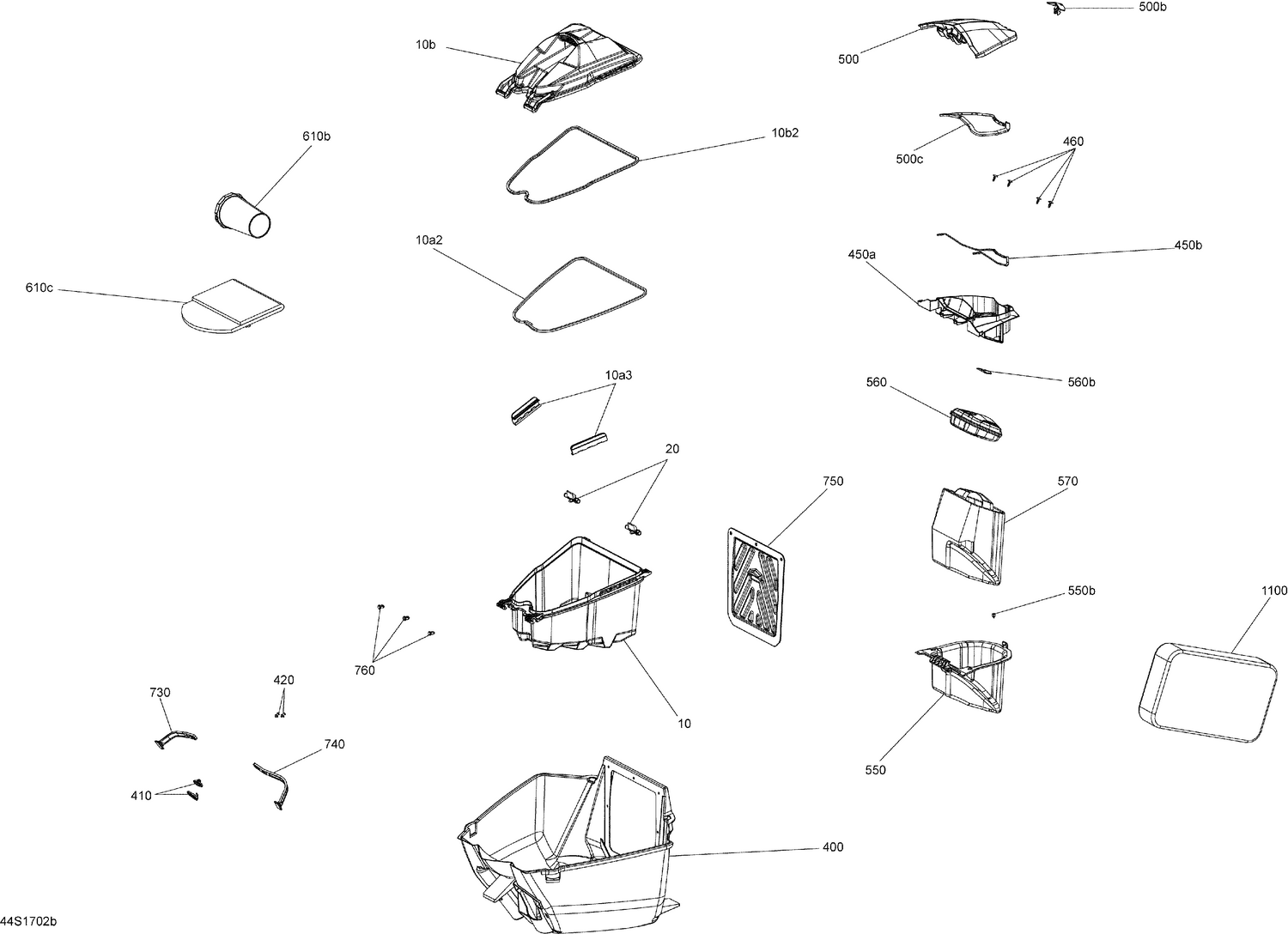 09- Storage Compartments - Model without Suspension