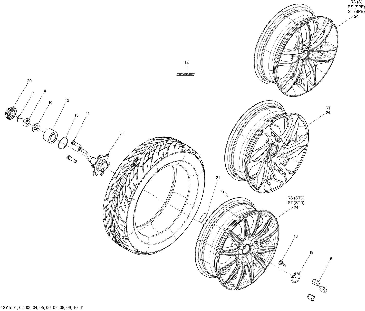 07- Drive System, Front _12Y1502