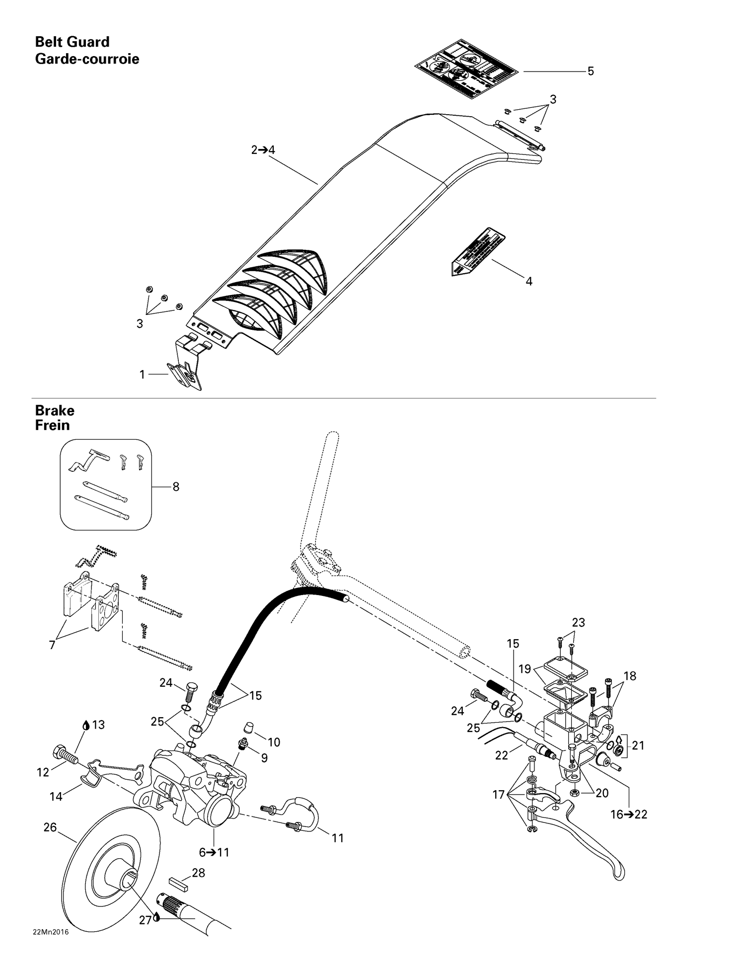 06- Hydraulic Brake And Belt Guard
