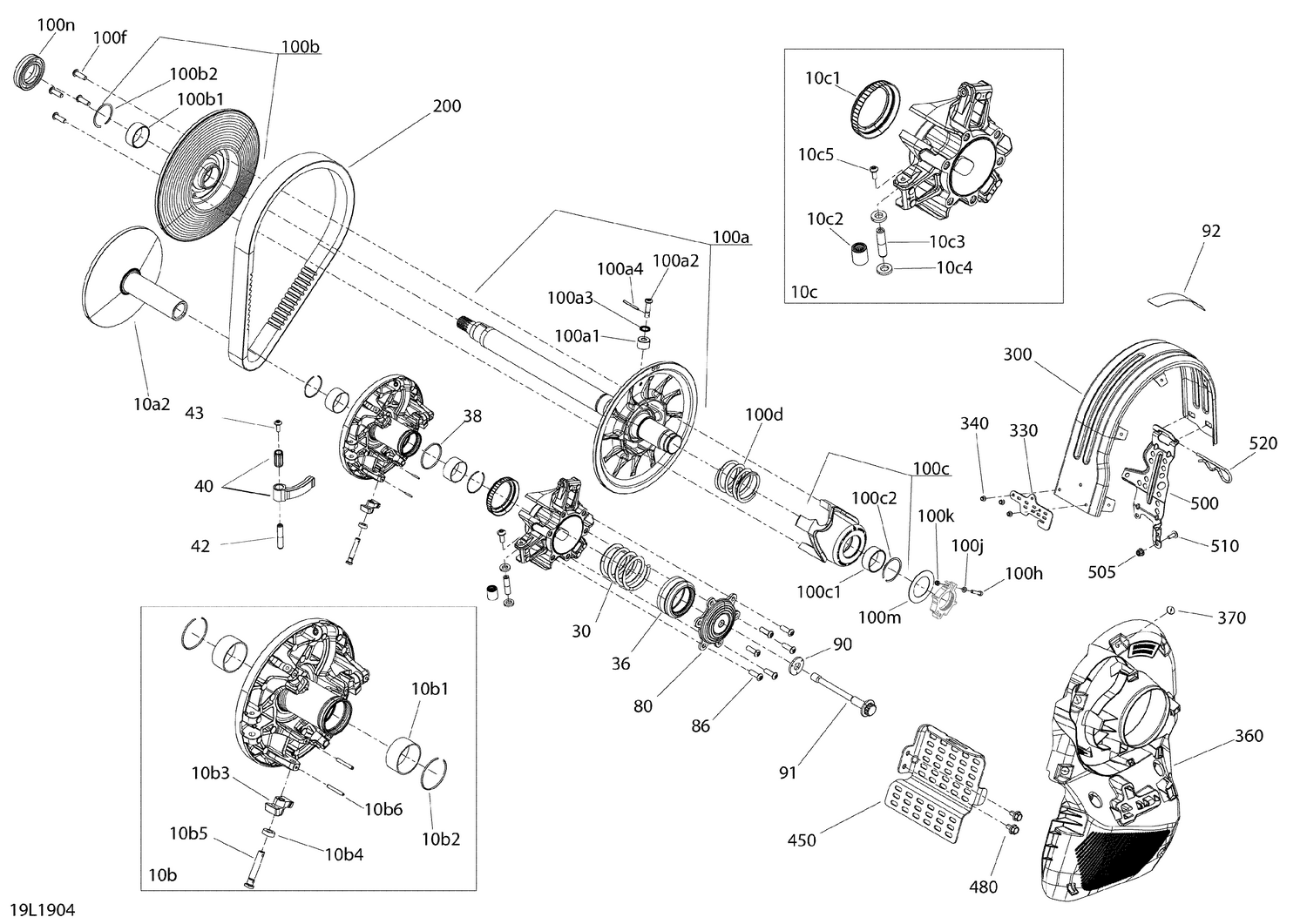 05- Pulley - 900 ACE Turbo