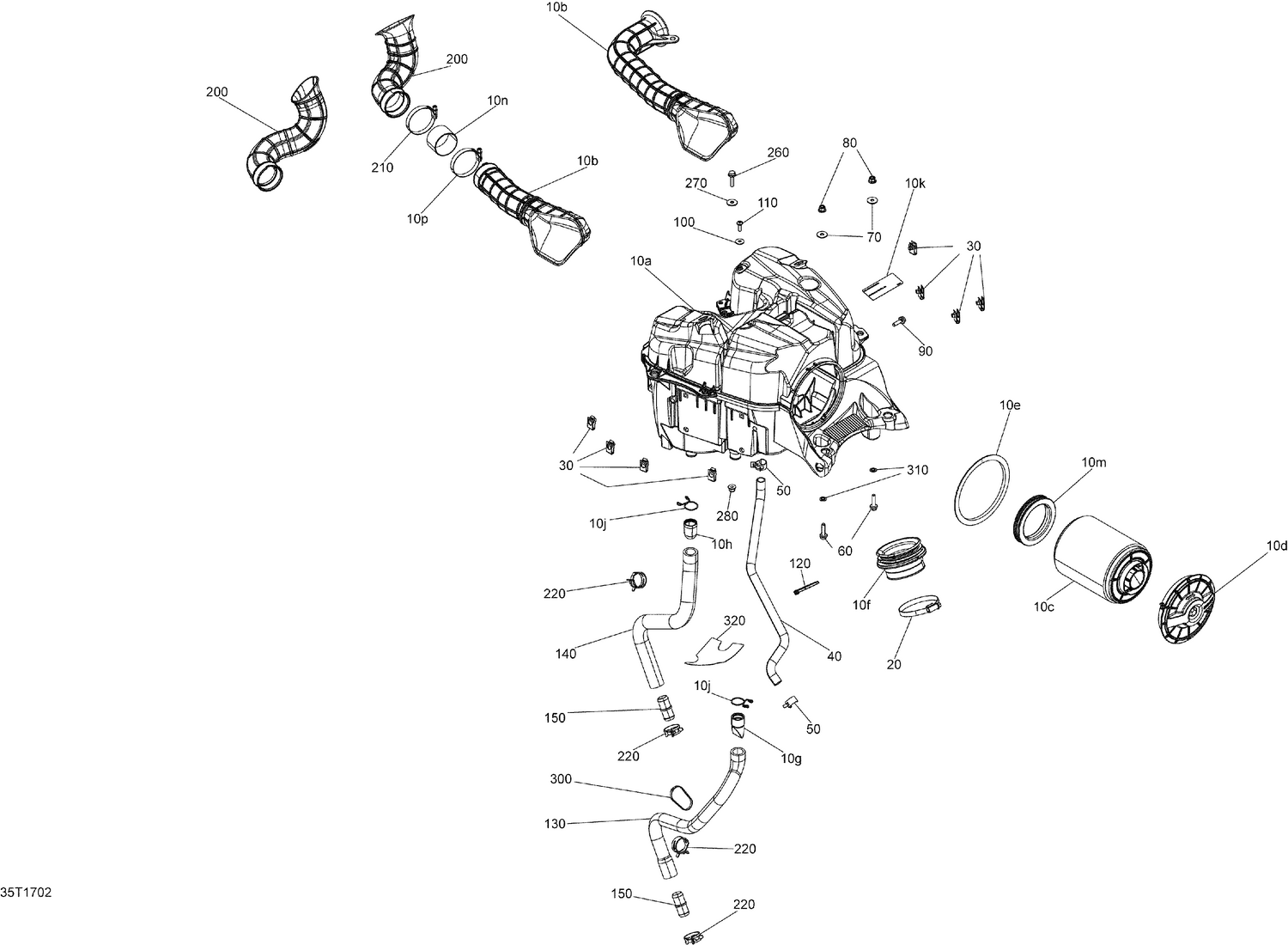 02- Air Intake Silencer - All Models
