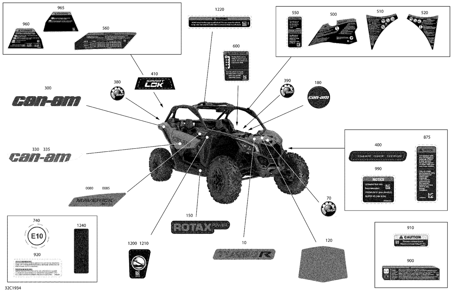 09- Decals - Turbo R - Package XDS - International