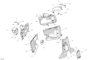 07- Cab Interior - Firewall Schematic