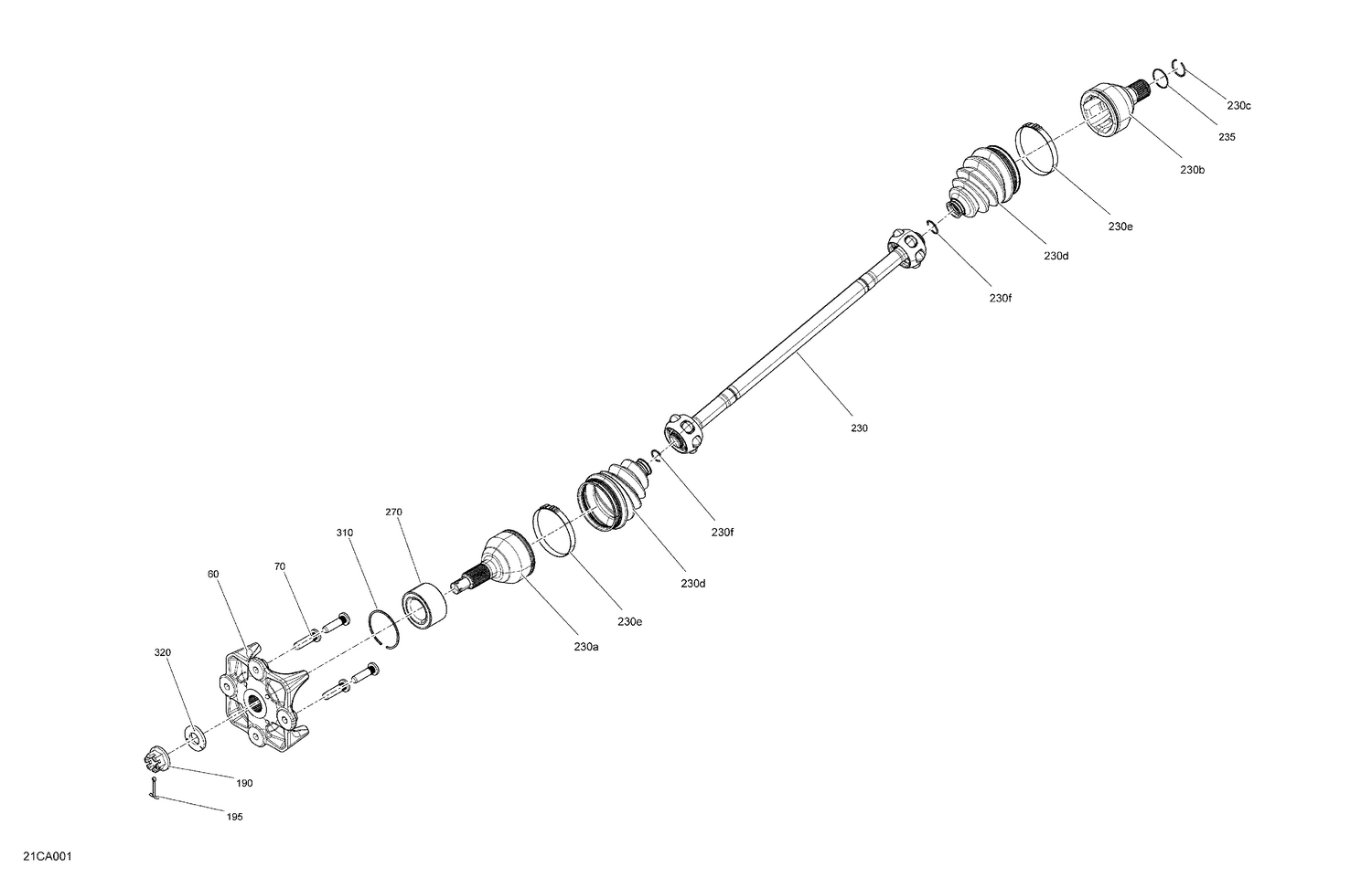 04- Drive - Rear Section - Common Parts