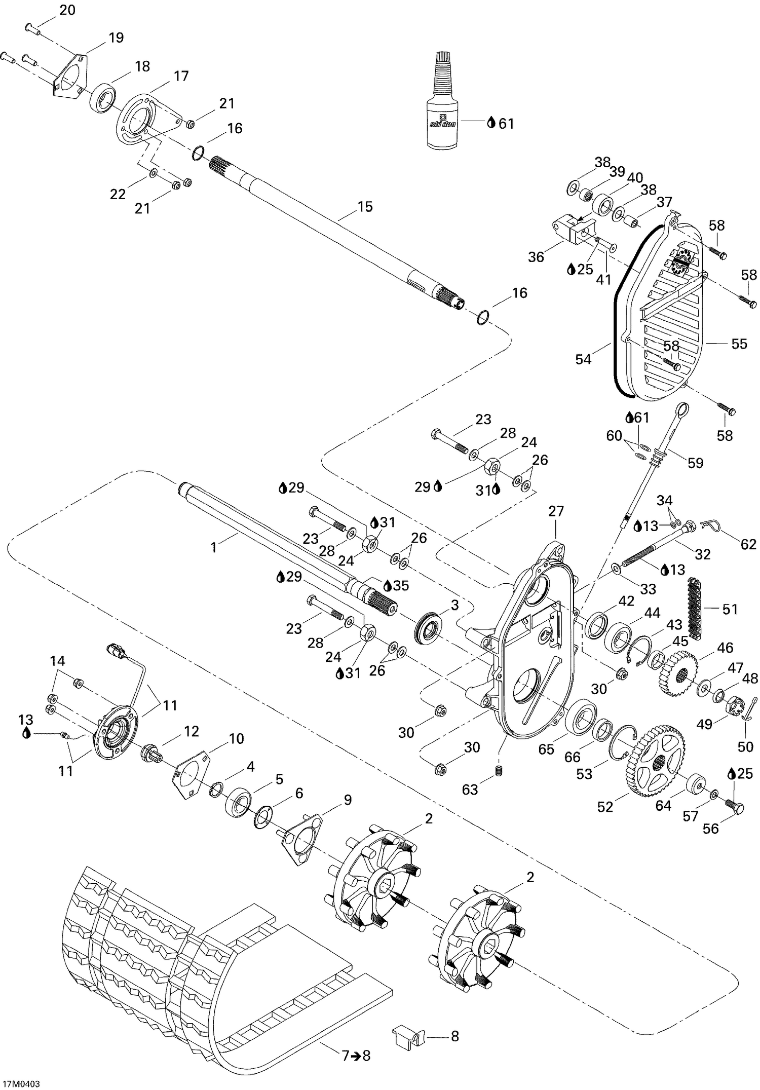 05- Drive System SUMMIT 550F