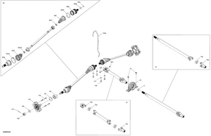 04- Drive - Front - Common Parts Schematic