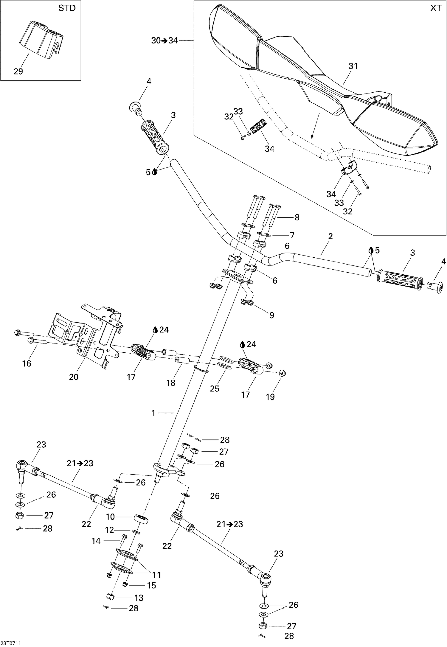 07- Steering System XT