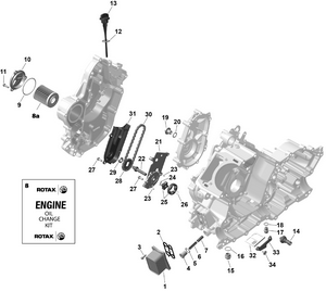 01- Rotax - Engine Lubrication Schematic