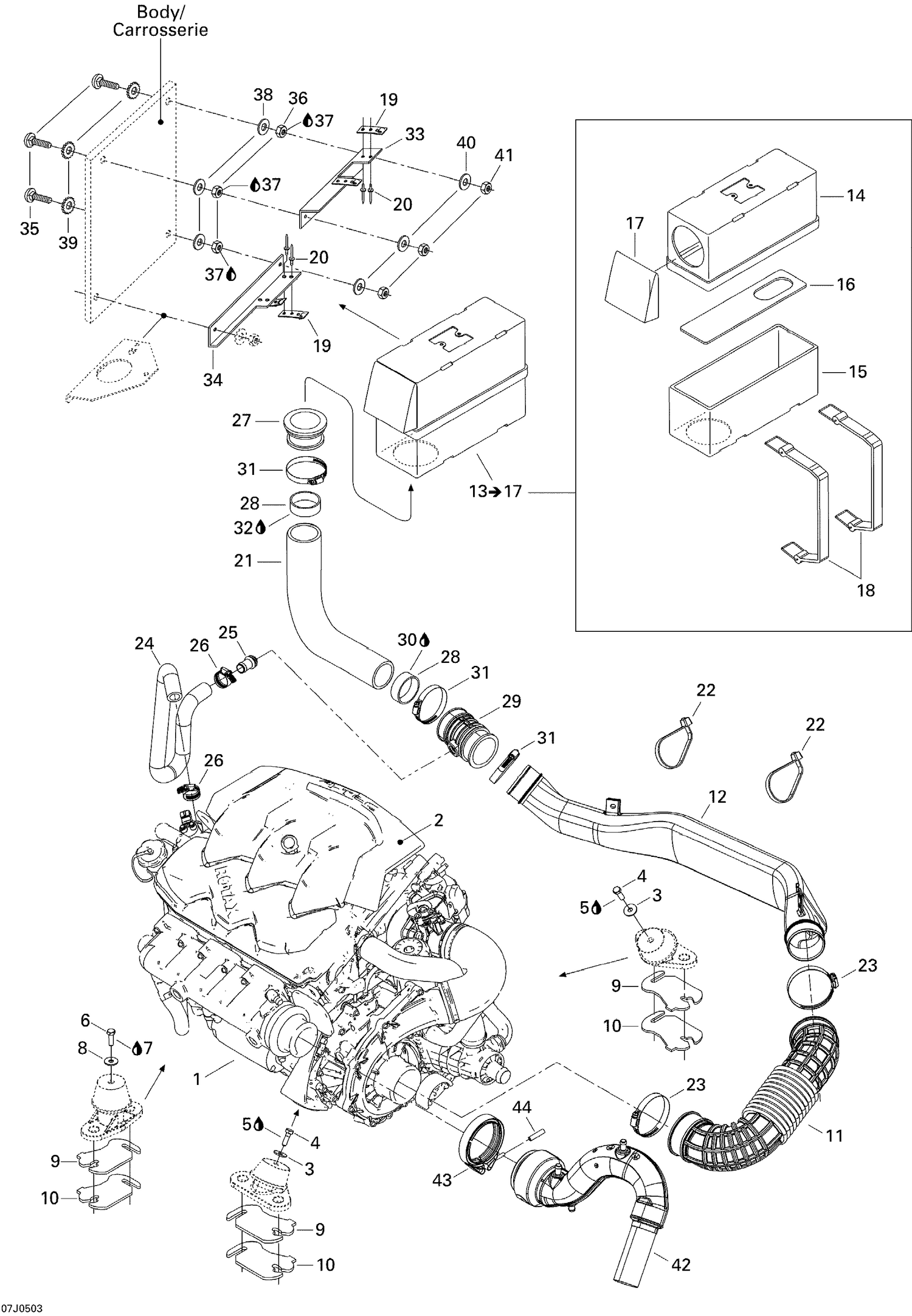 Assembly diagram