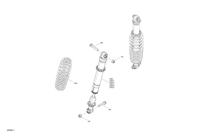 05- Suspension - Rear Shocks Schematic