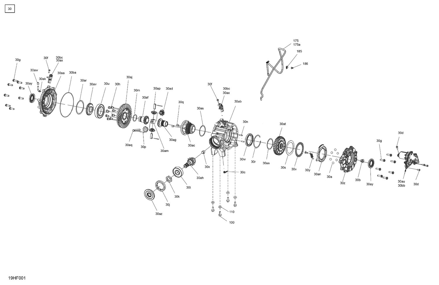 04- Drive - Front - Differential Parts