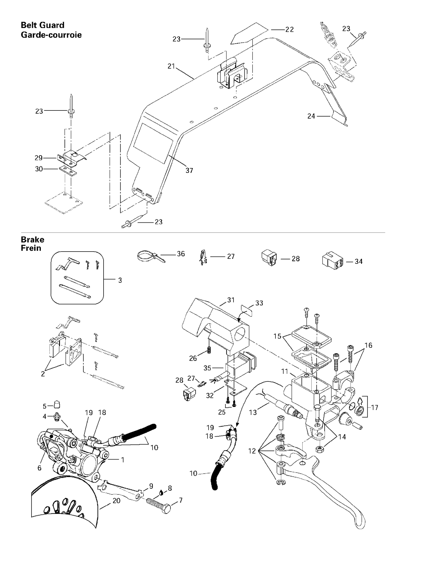 06- Hydraulic Brake And Belt Guard