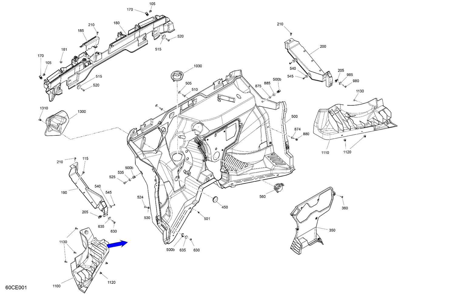 07- Cab Interior - Firewall