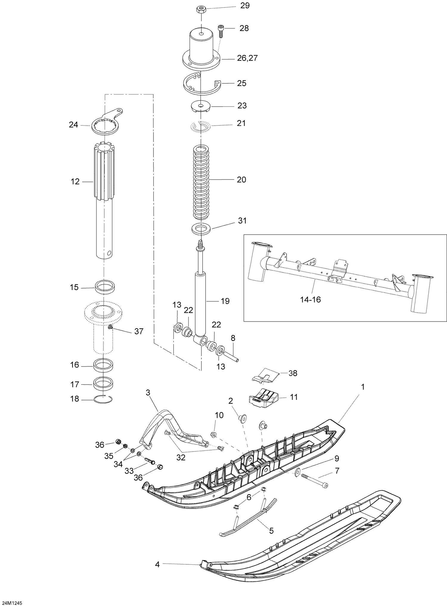 07- Front Suspension And Ski