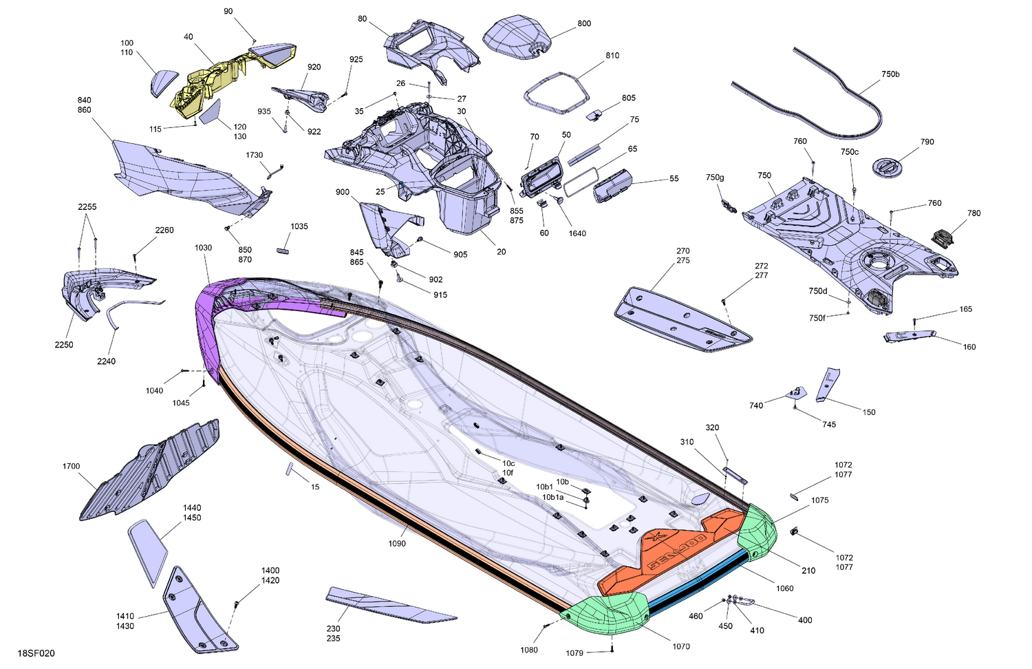 Assembly diagram