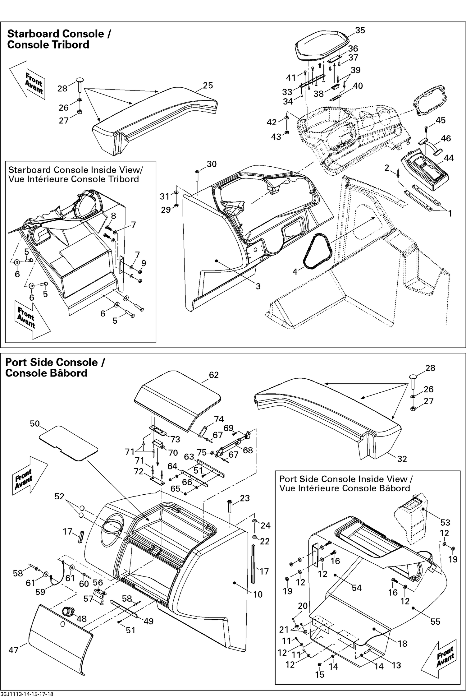 09- Front Console And Glove Box