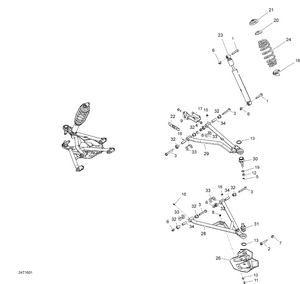 07- Front Suspension - All Models Schematic