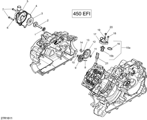 01- Engine Cooling - 450 Efi Schematic