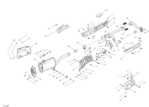 01- Exhaust System - All Models Schematic