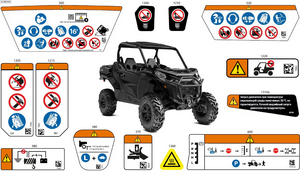 07- Body - Warning Decals Schematic