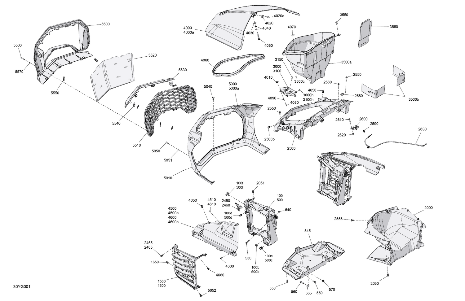 07- Body - Front Storage Tray