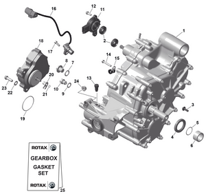 01- Rotax - Gearbox Schematic