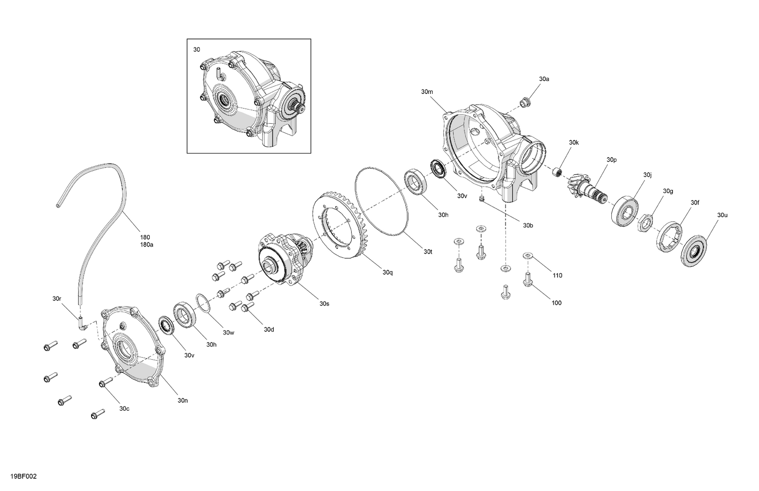 04- Drive - Front - Differential Parts