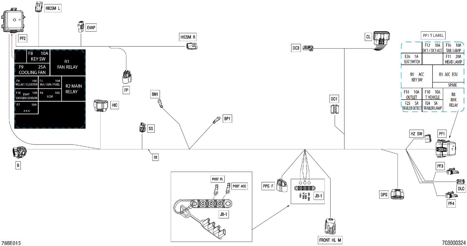 08- Electric - Main Harness - 710008265