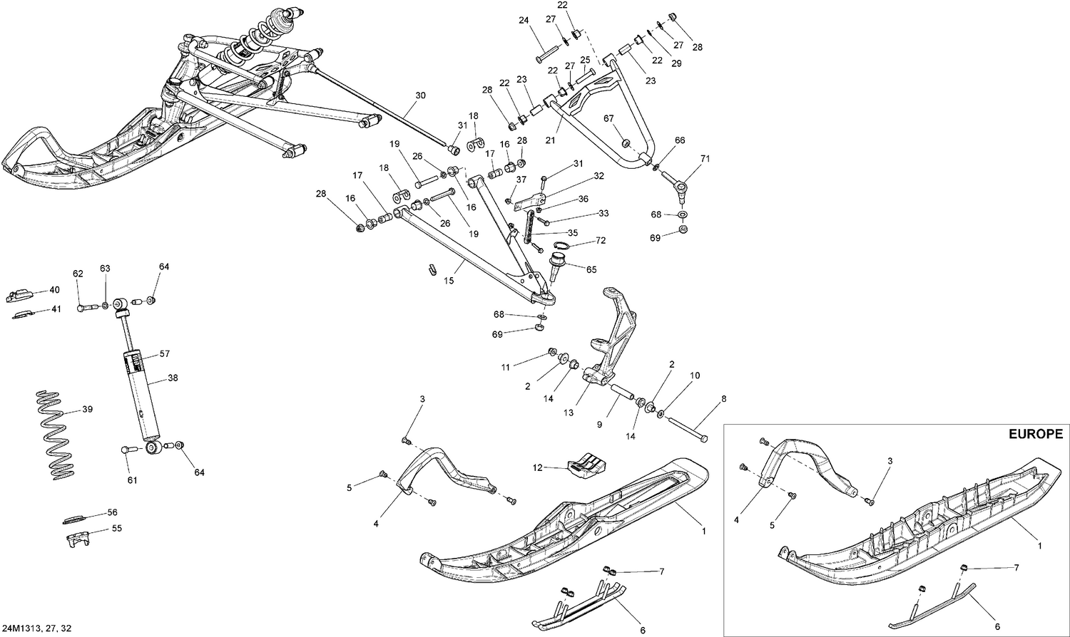 07- Front Suspension And Ski