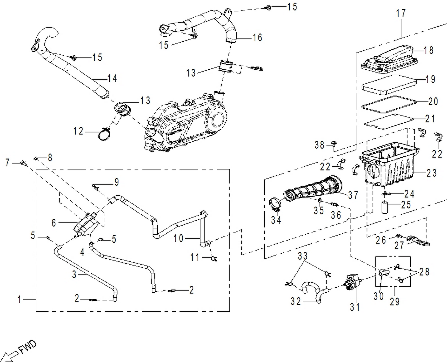 Assembly diagram
