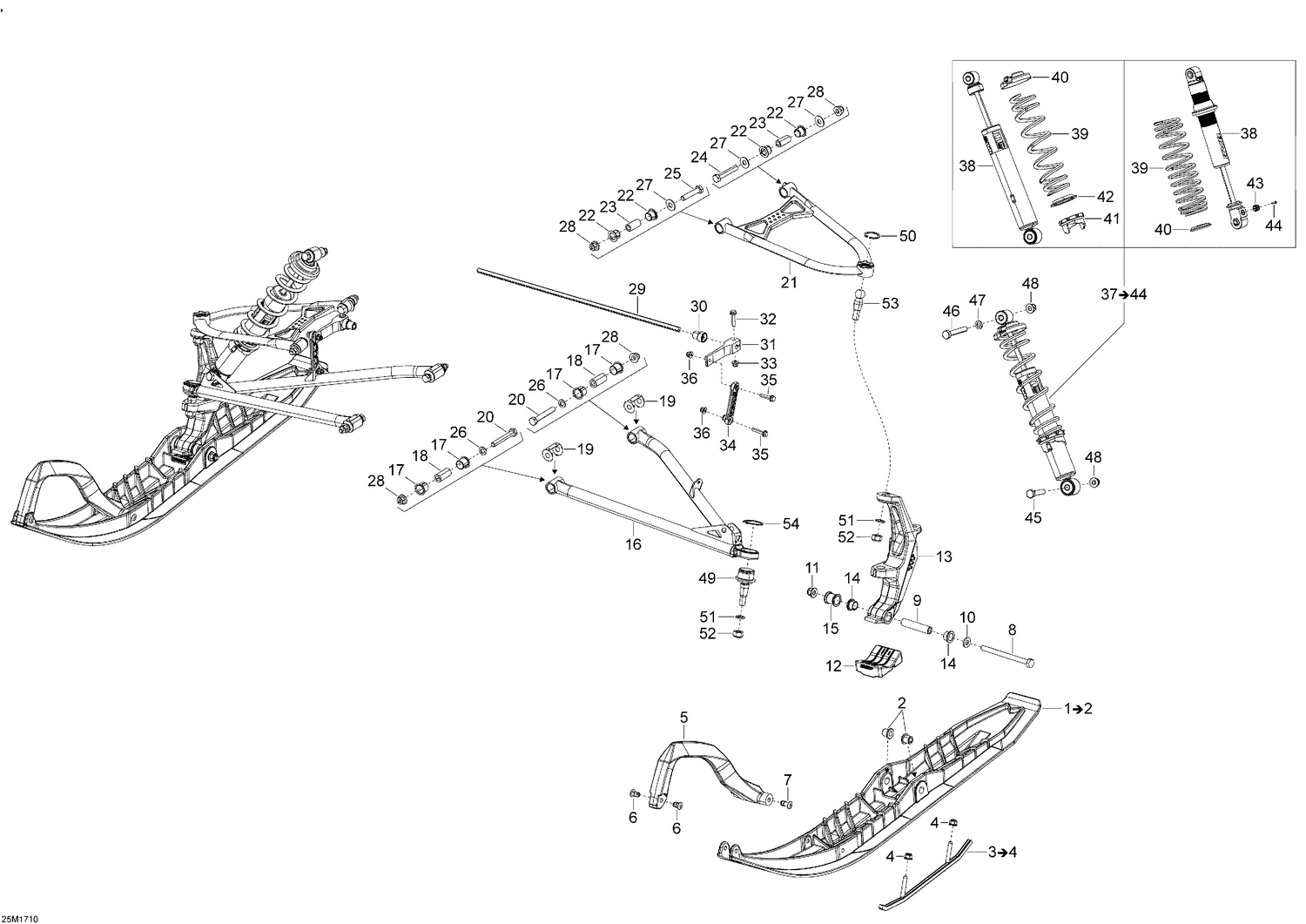 07- Front Suspension And Ski