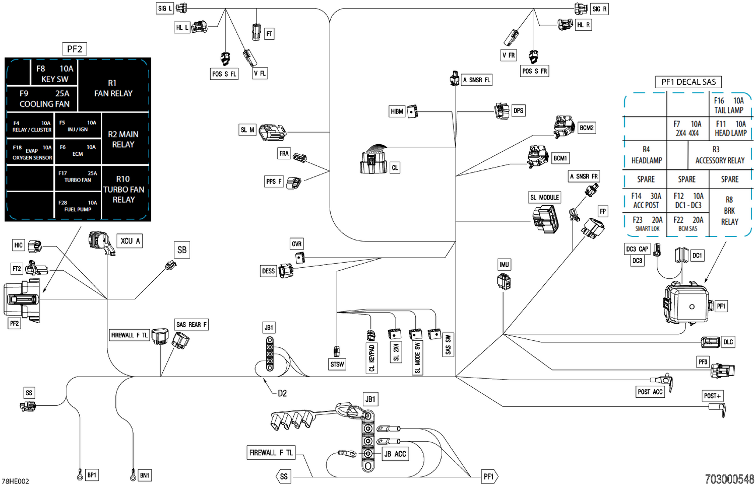 08- Electric - Main Harness - 710009871