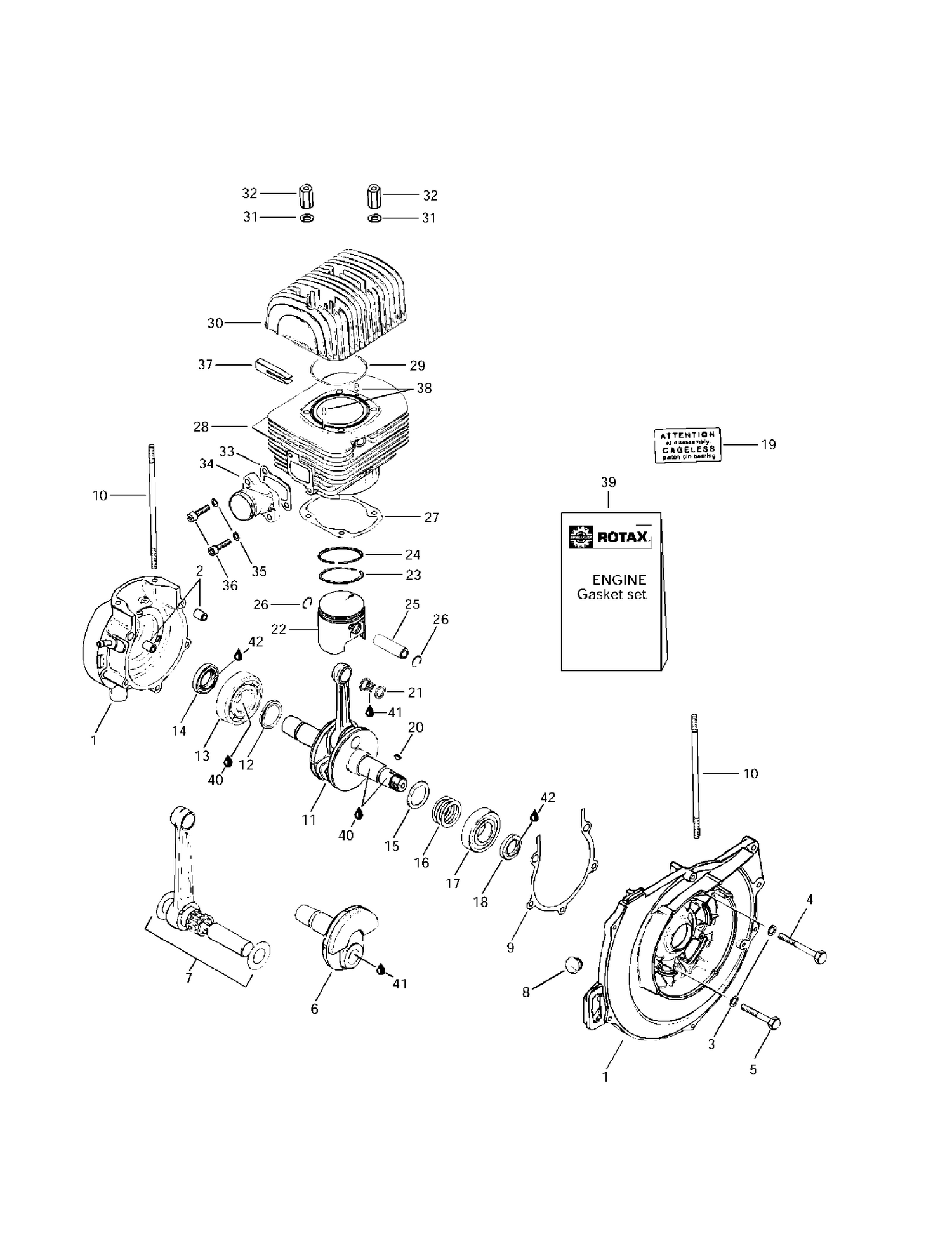 01- Crankcase And Cylinder