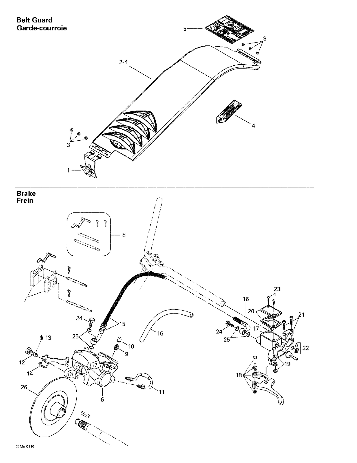 06- Hydraulic Brake And Belt Guard