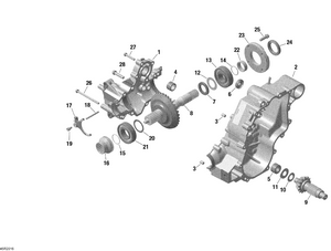 05- Gear Box 1 - 420686217 - Except North Edition Schematic