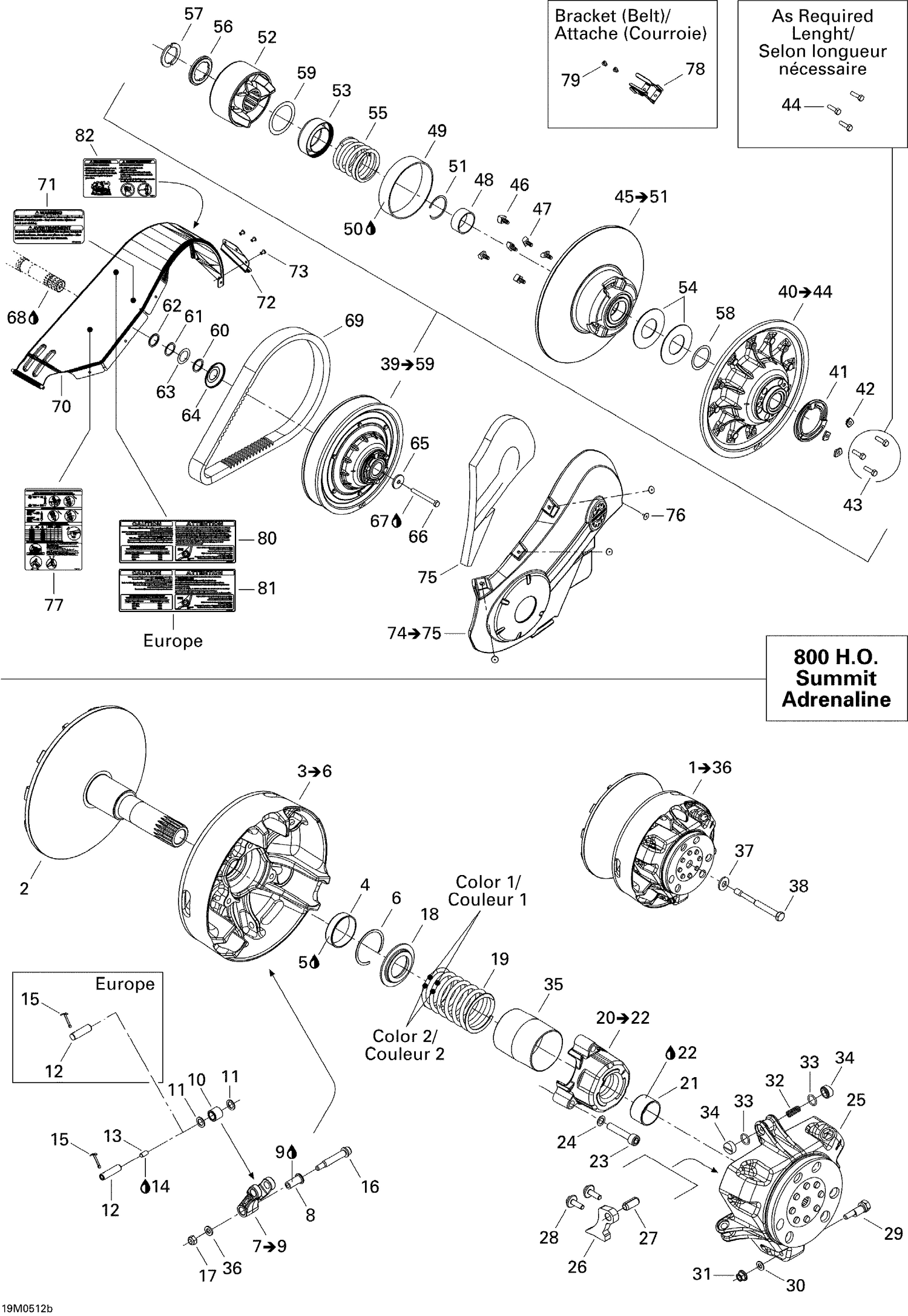 05- Pulley System 800HO ADRENALINE