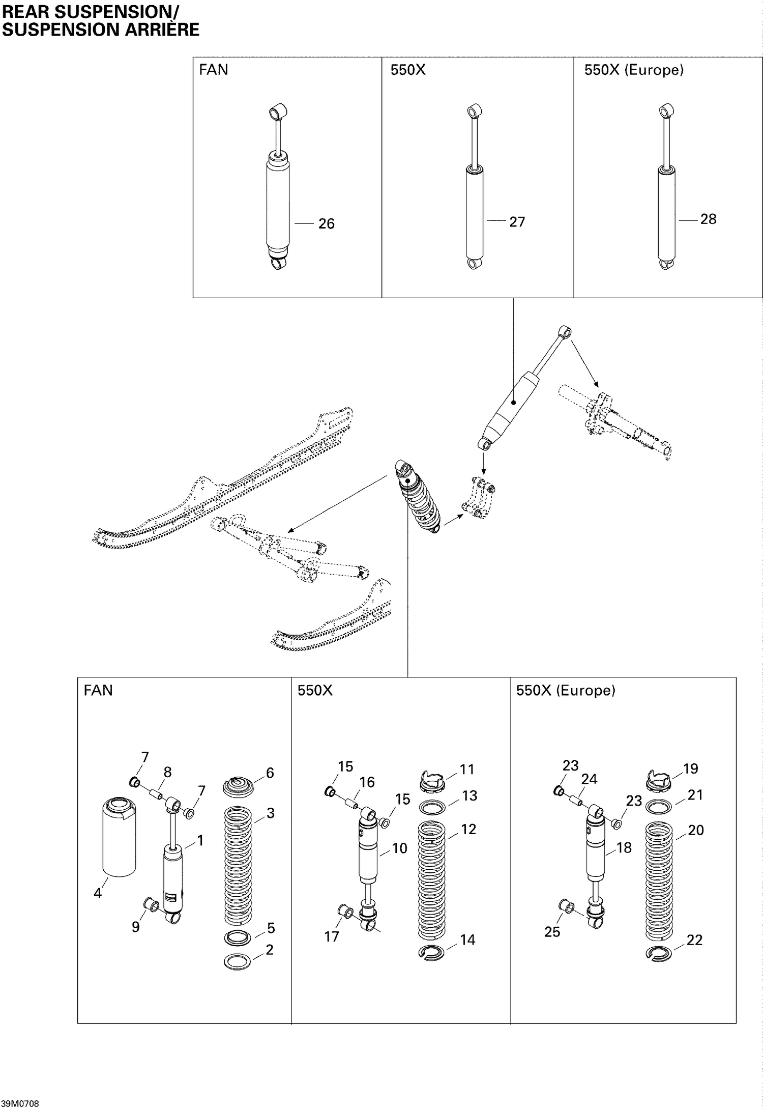 08- Rear Suspension Shocks X