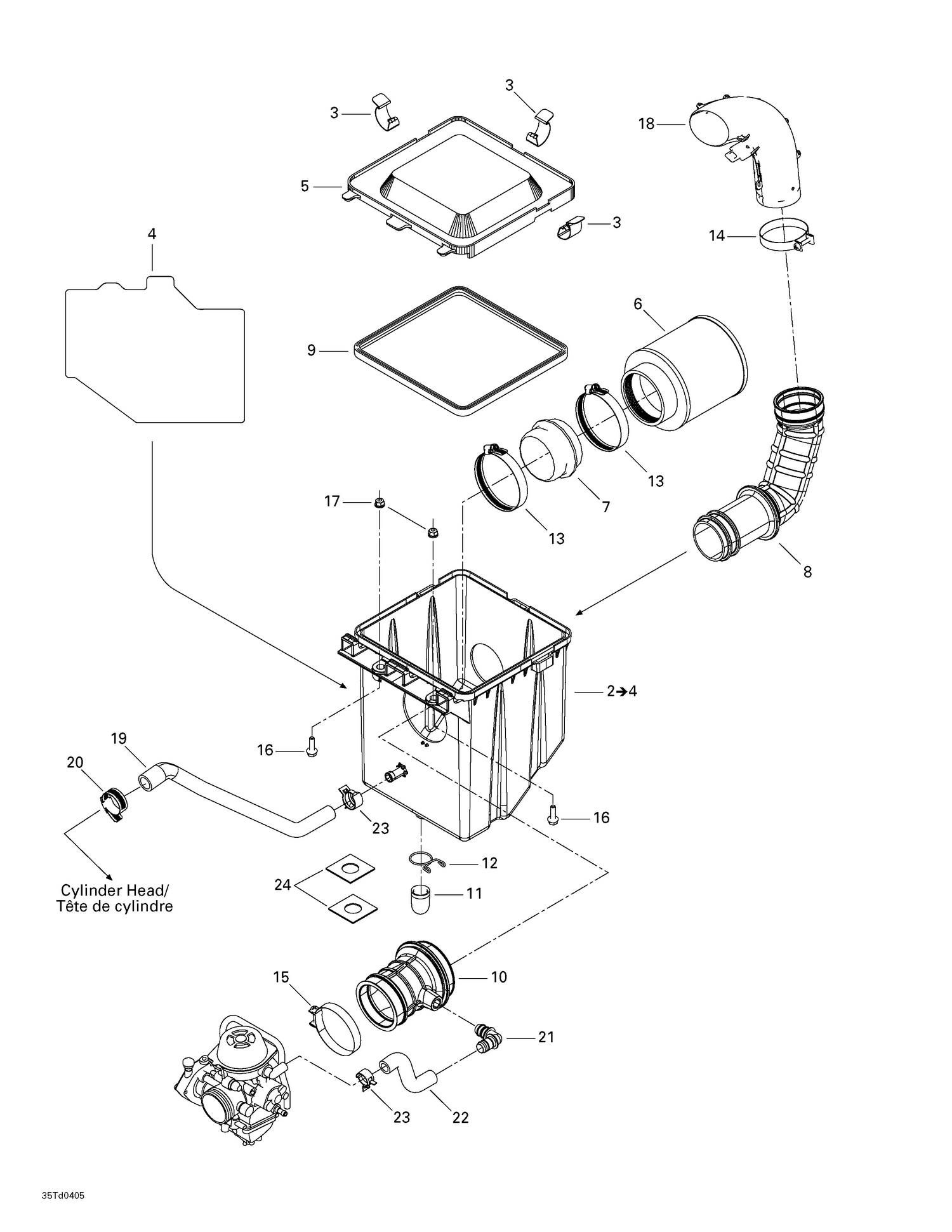 02- Air Intake Silencer