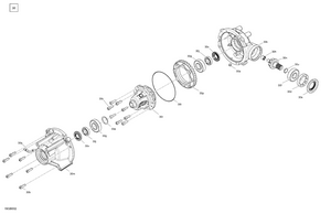 04- Drive - Front - Differential Parts Schematic