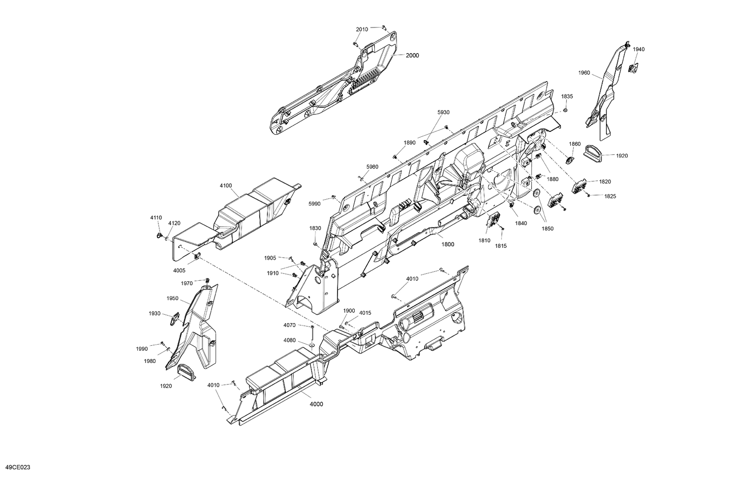 07- Cab Interior - Back Wall
