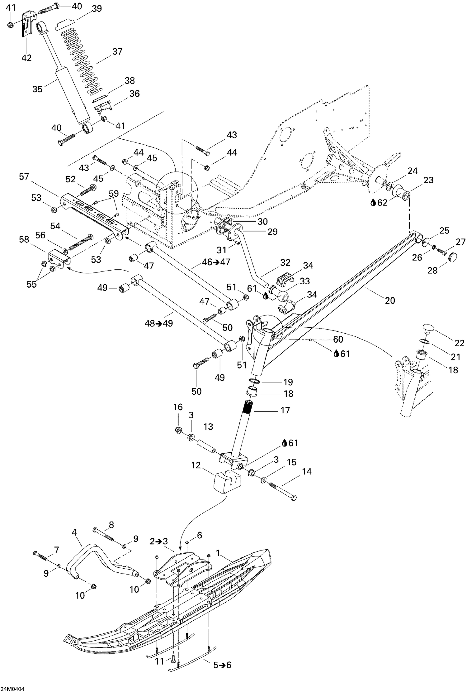 07- Front Suspension And Ski