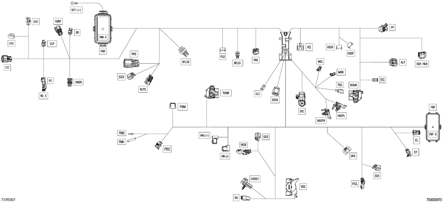 08- Electric - Main Harness - 710009052