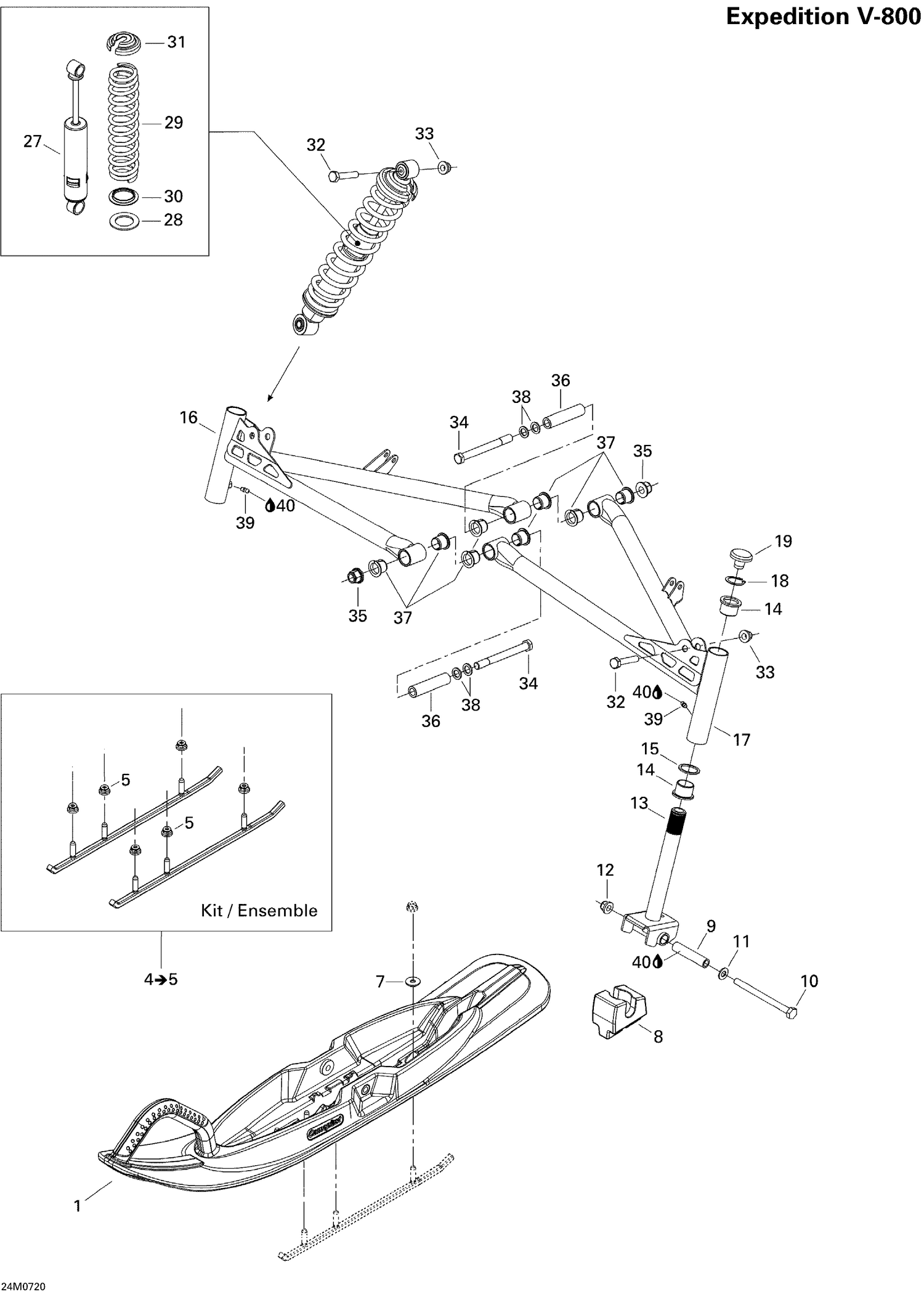 07- Front Suspension And Ski